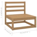 OGRODOWE SIEDZISKO ŚRODKOWE Z KREMOWYMI PODUSZKAMI LITA SOSNA