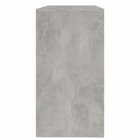 STOLIK KONSOLOWY SZARY BETON 89X41X76,5CM