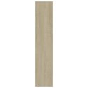 PÓŁKA ŚCIENNA DĄB SONOMA 90X16X78CM
