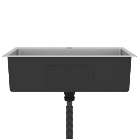 RĘCZNIE ROBIONY ZLEW KUCHENNY STAL NIERDZEWNA