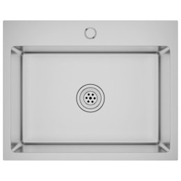 RĘCZNIE ROBIONY ZLEW KUCHENNY STAL NIERDZEWNA