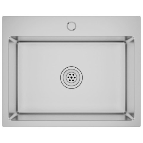 RĘCZNIE ROBIONY ZLEW KUCHENNY STAL NIERDZEWNA