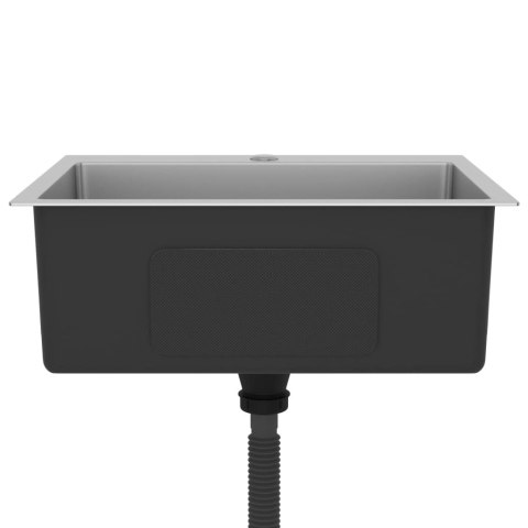 RĘCZNIE ROBIONY ZLEW KUCHENNY STAL NIERDZEWNA