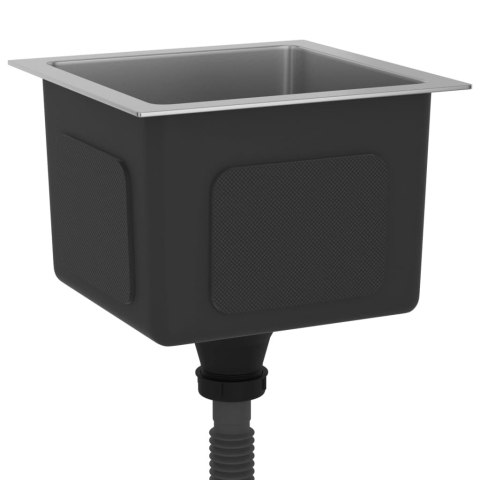 RĘCZNIE ROBIONY ZLEW KUCHENNY STAL NIERDZEWNA