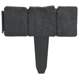 OGRODZENIE TRAWNIKA 41 ELEMENTOW 10M DEKORACJA I ODDZIELENIE TERENU