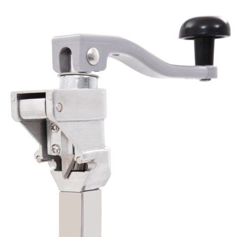 OTWIERACZ DO PUSZEK SREBRNY 70CM ALUMINIUM STAL NIERDZEWNA