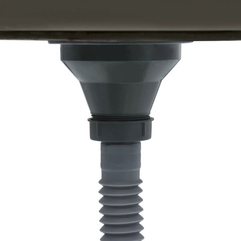 RĘCZNIE ROBIONY ZLEW KUCHENNY CZARNY STAL NIERDZEWNA