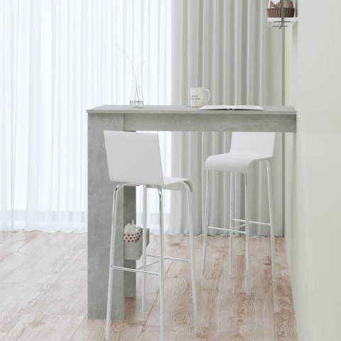 STOLIK BAROWY SZARY 102X45X103,5CM