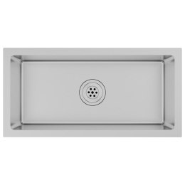 RĘCZNIE ROBIONY ZLEW KUCHENNY STAL NIERDZEWNA