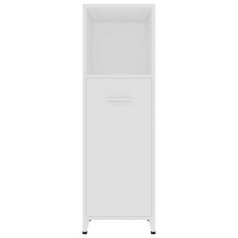 SZAFKA ŁAZIENKOWA BIAŁA 30X30X95CM