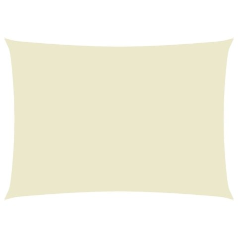 ŻAGIEL PRZECIWSŁONECZNY OGRODOWY WODOODPORNY MARKIZA TARAS 2,5X5M KREM