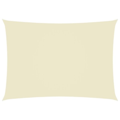 ŻAGIEL PRZECIWSŁONECZNY 5X7M KREM TKANINA OXFORD