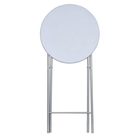 STOLIKI BAROWE Z BLATAMI Z MDF BIAŁE 4 SZT