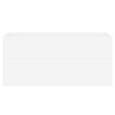 SZAFKA POD UMYWALKĘ BIAŁA 100X38,5X45CM