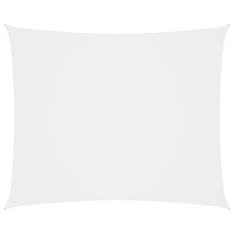 ŻAGIEL PRZECIWSŁONECZNY OGRODOWY WODOODPORNY MARKIZA TARAS 5X7M BIAŁY