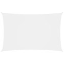 ŻAGIEL PRZECIWSŁONECZNY OGRODOWY WODOODPORNY MARKIZA TARAS 5X8M BIAŁY