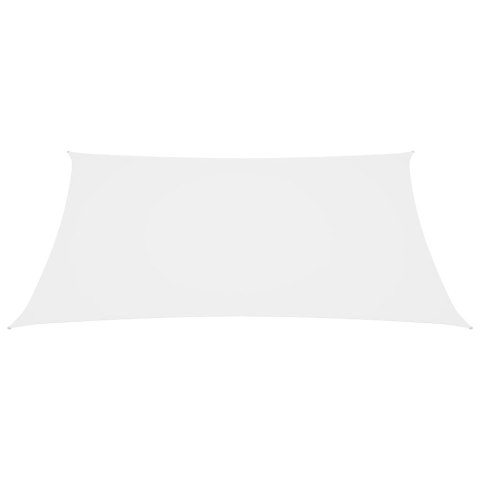 ŻAGIEL PRZECIWSŁONECZNY OGRODOWY WODOODPORNY MARKIZA TARAS 5X6M BIAŁY
