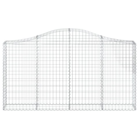 KOSZE GABIONOWE 10SZT 200X30X100/120CM GALWANIZOWANE ŻELAZO