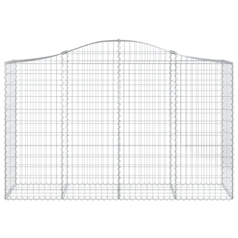 KOSZE GABIONOWE 6SZT 200X50X120/140CM GALWANIZOWANE ŻELAZO