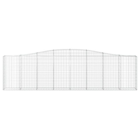 KOSZE GABIONOWE 10SZT 400X30X100/120CM GALWANIZOWANE ŻELAZO