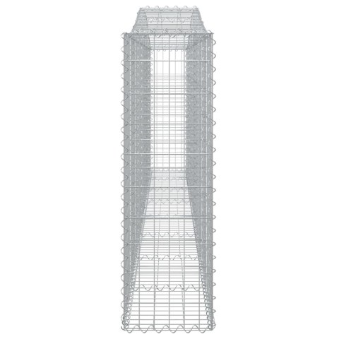 KOSZE GABIONOWE 10SZT 400X30X100/120CM GALWANIZOWANE ŻELAZO