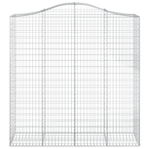 ŁUKOWATY KOSZ GABIONOWY 200X50X200/220CM GALWANIZOWANE ŻELAZO