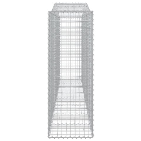 KOSZE GABIONOWE 3SZT 400X50X140/160CM GALWANIZOWANE ŻELAZO