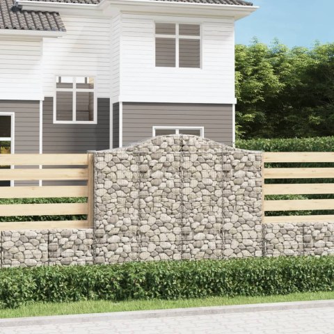 KOSZE GABIONOWE 4SZT 200X50X160/180CM GALWANIZOWANE ŻELAZO