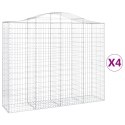 KOSZE GABIONOWE 4SZT 200X50X160/180CM GALWANIZOWANE ŻELAZO