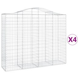 KOSZE GABIONOWE 4SZT 200X50X160/180CM GALWANIZOWANE ŻELAZO