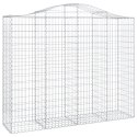 KOSZE GABIONOWE 4SZT 200X50X160/180CM GALWANIZOWANE ŻELAZO