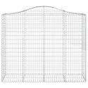 KOSZE GABIONOWE 4SZT 200X50X160/180CM GALWANIZOWANE ŻELAZO