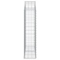 ŁUKOWATY KOSZ GABIONOWY 100X30X120/140CM GALWANIZOWANE ŻELAZO