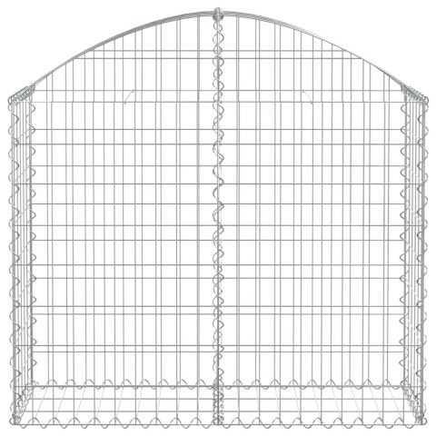 ŁUKOWATY KOSZ GABIONOWY 100X30X80/100CM GALWANIZOWANE ŻELAZO