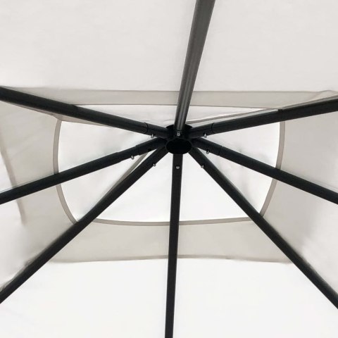 ALTANA Z POKRYCIEM SŁUPKÓW 3X3X2,6M KREMOWA 160G/M²