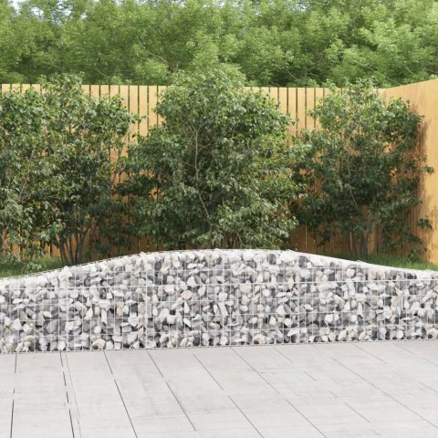 KOSZE GABIONOWE 4SZT 400X30X40/60CM GALWANIZOWANE ŻELAZO