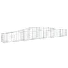 KOSZE GABIONOWE 4SZT 400X30X40/60CM GALWANIZOWANE ŻELAZO
