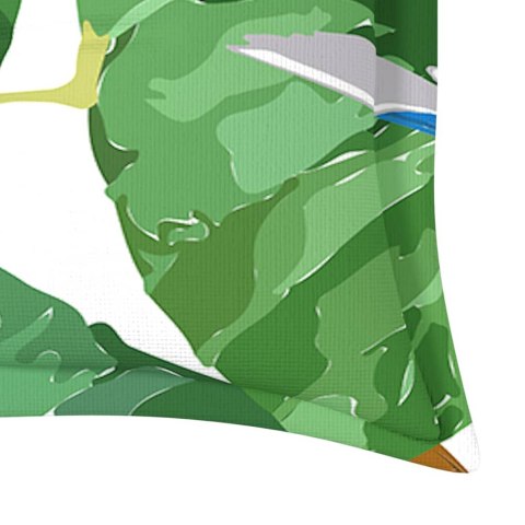 PODUSZKI NA ŁAWKĘ OGRODOWĄ 2 SZT. WIELOKOLOROWE 180X50X7CM