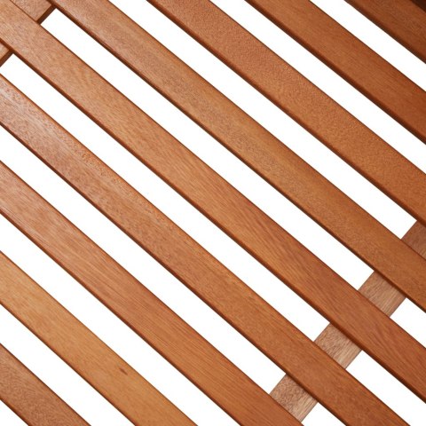 SKRZYNIA OGRODOWA 117X50X55CM DREWNO EUKALIPTUSOWE