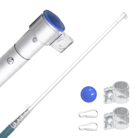 FLAGA WIELKIEJ BRYTANII BRYTYJSKA 90X150CM + MASZT 5,55M