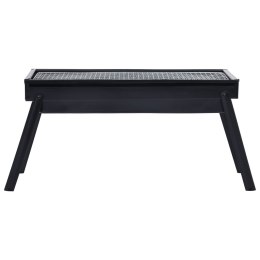 PRZENOŚNY GRILL KEMPINGOWY STAL 60X22,5X33CM