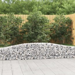 KOSZE GABIONOWE 2SZT 400X30X40/60CM GALWANIZOWANE ŻELAZO