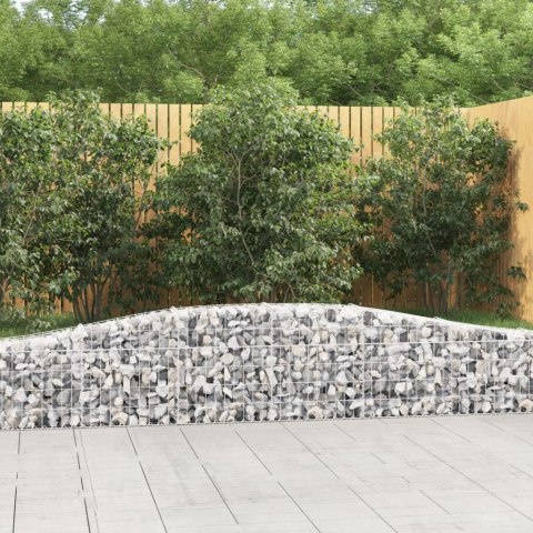 KOSZE GABIONOWE 2SZT 400X30X40/60CM GALWANIZOWANE ŻELAZO