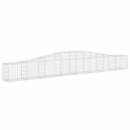 KOSZE GABIONOWE 2SZT 400X30X40/60CM GALWANIZOWANE ŻELAZO