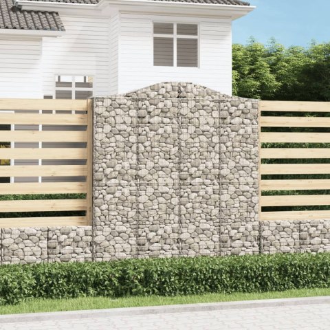 KOSZE GABIONOWE 3 SZT 200X50X220/240CM GALWANIZOWANE ŻELAZO