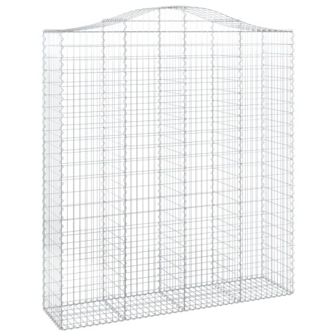 KOSZE GABIONOWE 3 SZT 200X50X220/240CM GALWANIZOWANE ŻELAZO