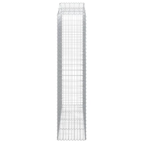 KOSZE GABIONOWE 3 SZT 200X50X220/240CM GALWANIZOWANE ŻELAZO