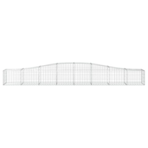 KOSZE GABIONOWE 7 SZT 400X50X40/60CM GALWANIZOWANE ŻELAZO