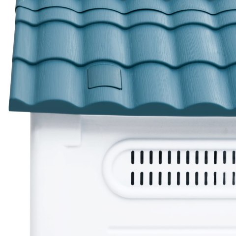 BUDA DLA PSA NIEBIESKA 57X68X66CM