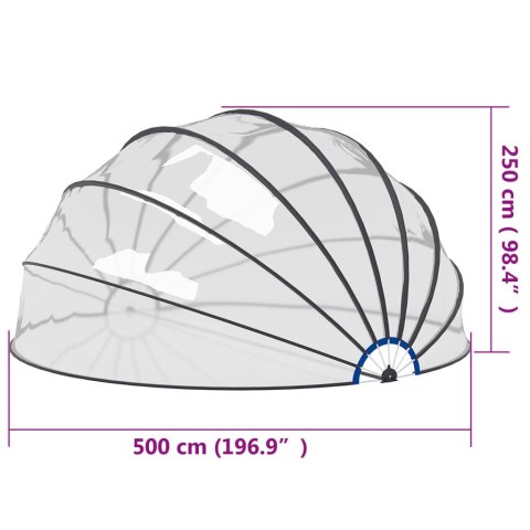 KOPUŁA BASENOWA 500X250CM